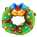 Winter Wreath Telegram gift