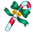 Candy Cane Telegram gift